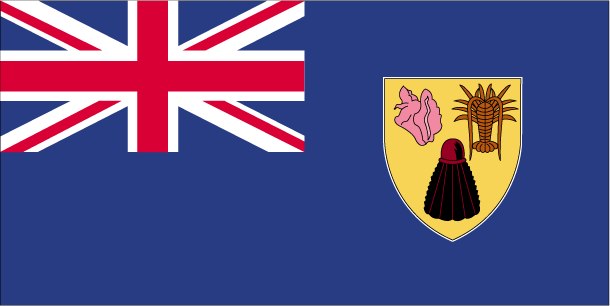 Flag of The Turks & Caicos Islands
